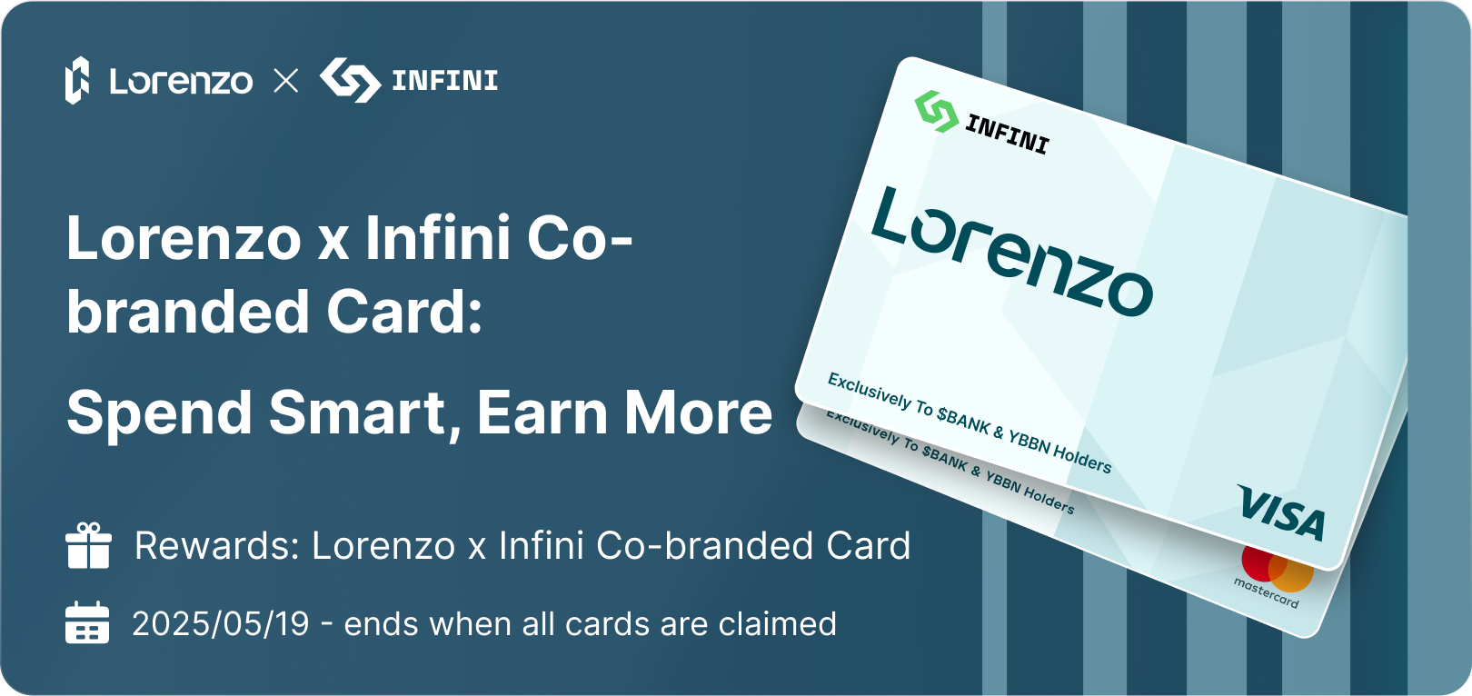 Lorenzo x Infini Co-branded Card: Spend Smart, Earn More