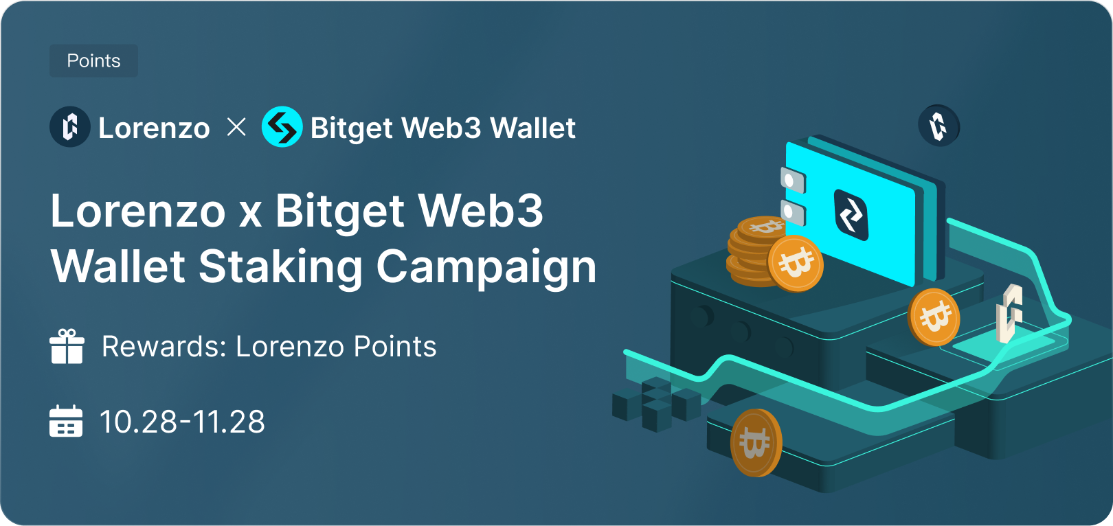 Lorenzo x Bitget Web3 Wallet Staking Campaign